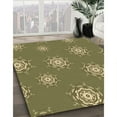 thumbnail image 3 of Ahgly Company Machine Washable Indoor Square Transitional Brass Green Area Rugs, 8' Square, 3 of 7