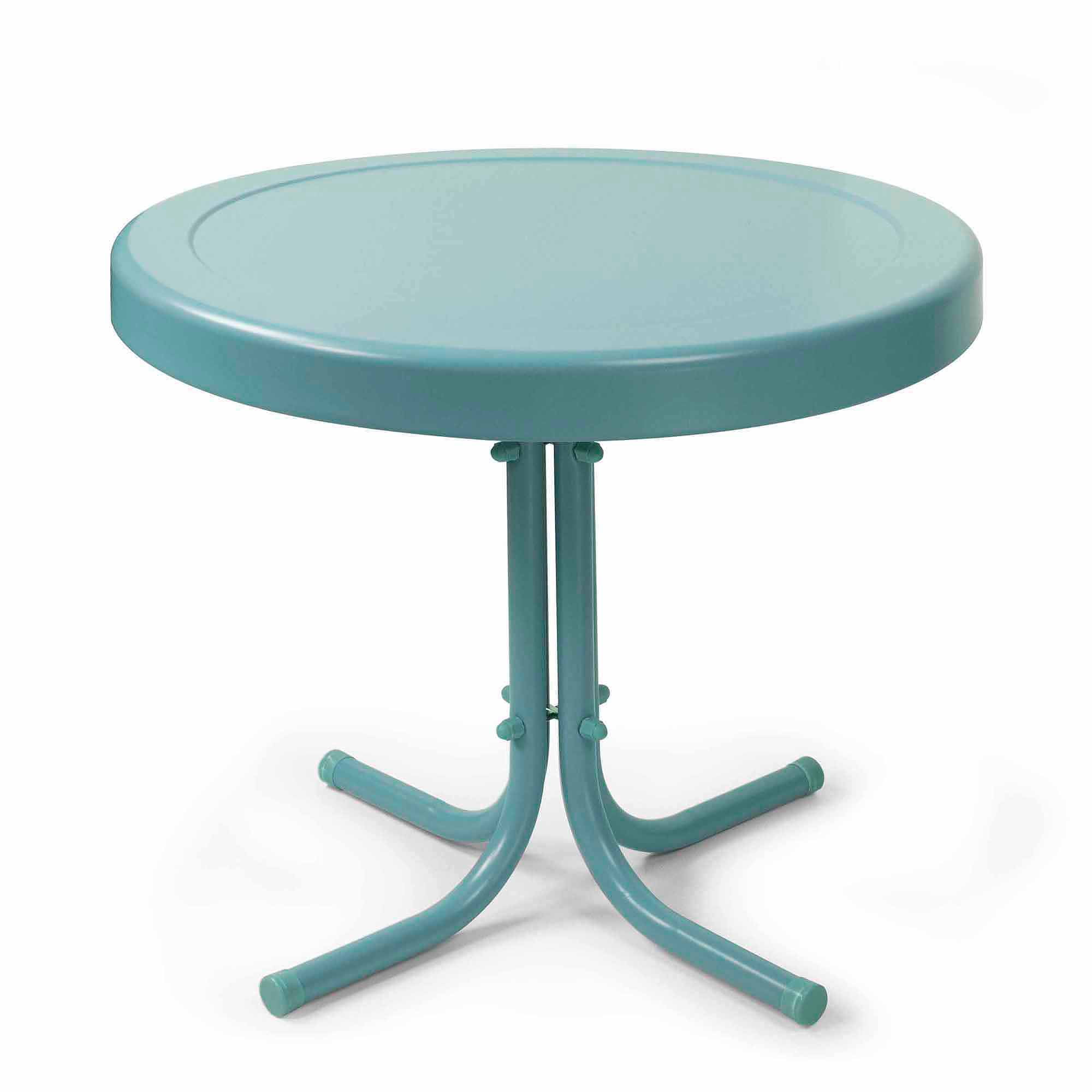 Crosley Furniture Retro Metal Side Table Com