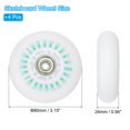thumbnail image 2 of Uxcell 90A PU Light Up Inline Skate Wheels 80mm LED Flashing Inline Roller Wheels Green 4Pcs, 2 of 7