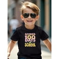 thumbnail image 5 of 100th Days of School T-Shirt for Kindergarten Toddler Boys and Girls - Soft 100% Cotton Round Neck Short Sleeve, Breathable Regular Fit with "Kindergarten Team" Graphic, 5 of 5