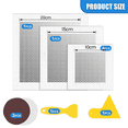 thumbnail image 4 of Drywall Repairs Kit, 6 Pieces Wall Patch Kits, 4/6/8 Inch Dry Wall Hole Repair Patch Metal Patch, Extended Self-Adhesive, 4 of 7