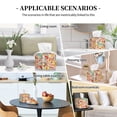 thumbnail image 7 of Yiaed Colorful Chicken Print Tissue Box Cover, PU Leather Decorative Organizer for Tabletop, Bathroom, Car, Office Creative Decorative, 7 of 7