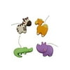 Replacement Toys for Fisher-Price Luv U Zoo Cradle 'n Swing V1179 - Includes 4 Colorful Toys