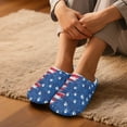 thumbnail image 3 of Chririnla Art Paw Print Unisex Slippers Soft Plush Fuzzy Warm Anti-slip Rubber Sole Cozy Comfy Lightweight Indoor Travel Slippers, 3 of 7