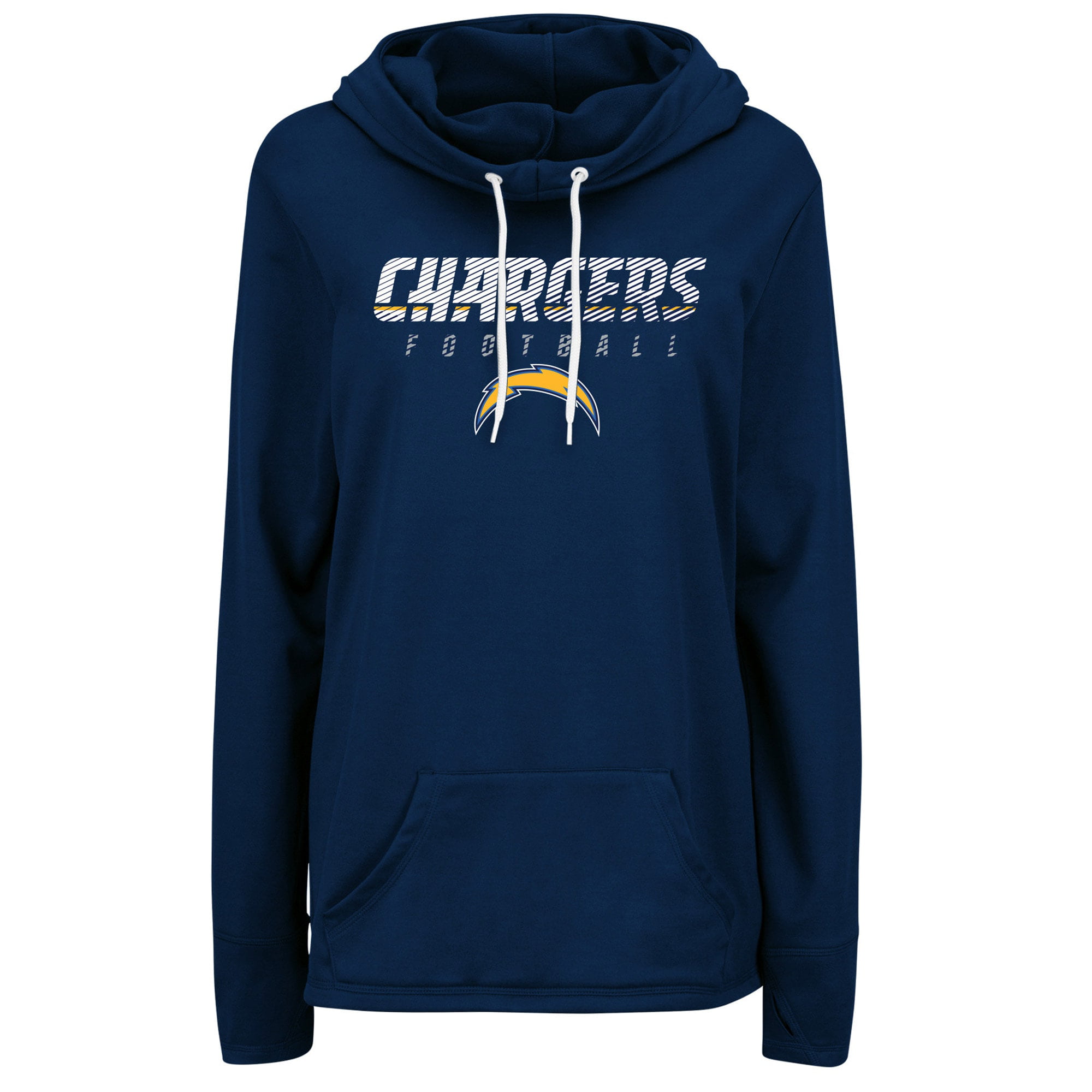 Los Angeles Chargers Majestic Women's Speed Fly Pullover Hoodie - Navy ...