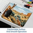 thumbnail image 6 of Kangaroo Square Mouse Pad, 8.3x9.8 Inch, Non-Slip Rubber Bottom, Printed Desk Mat for Office and Gaming, 6 of 6