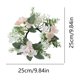 thumbnail image 3 of Decoración para mesa de comedor: Corona decorativa con flores bordadas simuladas, ideal para fiestas, bodas y aniversarios., 3 of 7