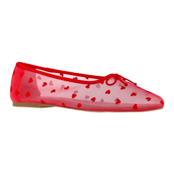 No Boundaries Women's Mesh Ballet Flats