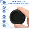 thumbnail image 3 of Uxcell 6 Pcs Tapón de Silicona en Forma de T, Diámetro 48 mm/1.89 Pulgadas, Tapón de Silicona Impermeable Reutilizable para Sellar Agujeros Redondos en Equipos de Tuberías, Negro, 3 of 7