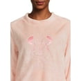 thumbnail image 5 of Disney Women's Minnie Mouse Long Sleeve Top and Pants and Socks, 3-Piece Gift Set, Sizes XS-3X, 5 of 6
