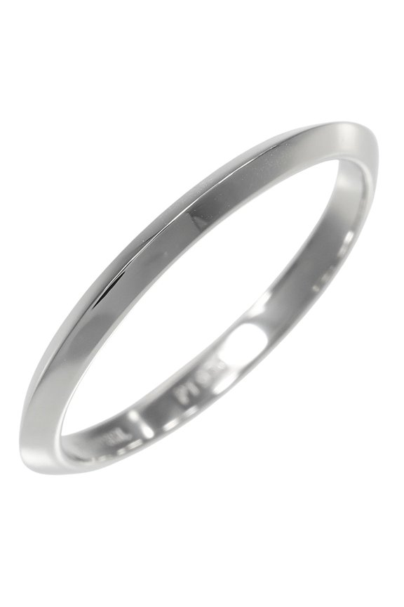 Pre-Owned Tiffany & Co. Knife Edge Ring, size 10, Pt950 platinum, approximately 2g.