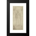 thumbnail image 2 of Eduard Von Steinle 10x18 Black Modern Framed Museum Art Print Titled - Design for an Altar Average (Around 1900), 2 of 5
