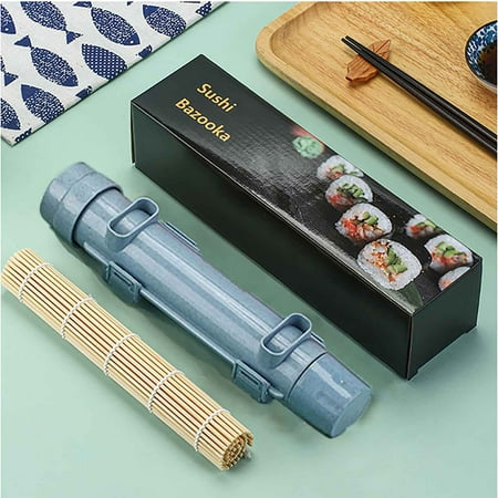 

Hglyxoae Sushiware Sushi Rice Ball Molds Sushi Making Kitchen Gadget Diy Sushi Bazookas Ladders for Home