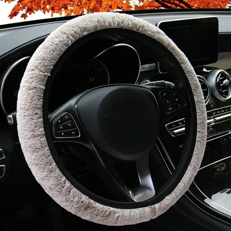  Universal 15inch Steering Wheel Covers for Women/Men