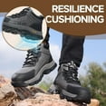thumbnail image 5 of LAoutun Work Boots for Men Steel Toe Boots Wear-resistant Indestructible Construction Boots, 5 of 6
