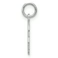 thumbnail image 2 of Sterling Silver Rh-plt Engraveable Boy Disc Charm Polish on Front/Back QM348/18P, 2 of 4