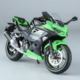 thumbnail image 4 of 1:12 Kawasaki Ninja 400 Alliage Modèle de Moto Sport Moulé sous Pression Course de Rue Simulation Jouet Lumineux pour Enfants Garçon Rapide et Dangereux, 4 of 4