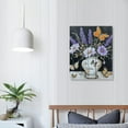 thumbnail image 3 of COMIO Lavender Bathroom Decor Farmhouse Bathroom Wall Art Purple Lavender Canvas Prints Rustic Country Bathroom Pictures for Wall Relax Soak Painting Modern Artwork Home Decoration for Bathroom, 3 of 4