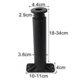 thumbnail image 2 of Fixateur de Support de Poutre de Lit de Support de Meuble Télescopique Réglable, 2 of 8