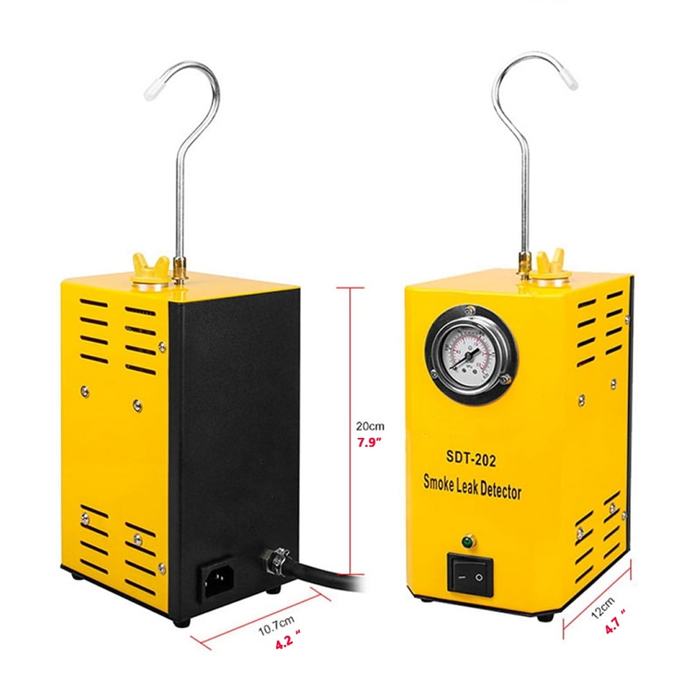 INTSUPERMAI Automotive Smoke Machine Pipe Smog Generator Leak Detector Diagnostic Smoke Leak Detector SDT-202