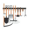 thumbnail image 4 of Labymos 64 Inch Adjustable Storage System 4Pcs 16'' ABS Rails Wall Mount Tool Organizer Garden, 4 of 5