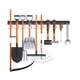 thumbnail image 2 of Organizador de Herramientas de 64 Pulgadas con Ganchos Ajustables para Garaje, Sótano o Taller – Incluye 4 Rieles ABS, 40 Ganchos y Accesorios de Montaje, 2 of 5