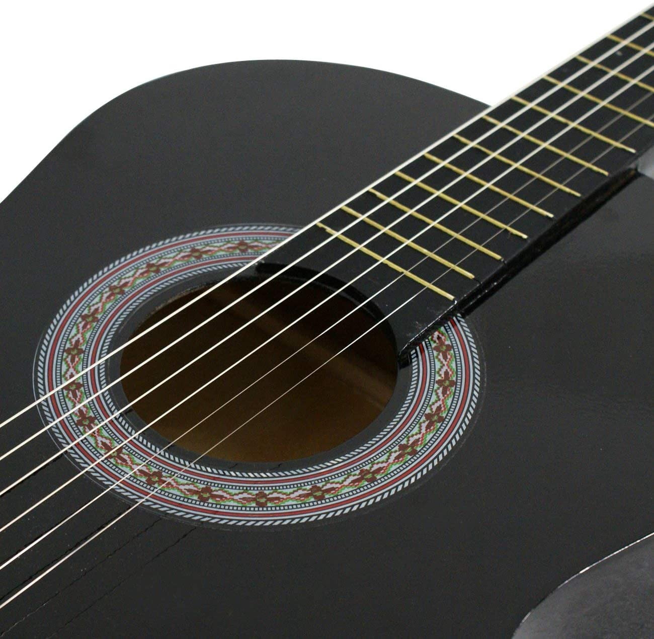 ANHXN  Acoustic Guitar w/Gig Bag Strap Pitch Pipe Extra Strings Set Pick for Kids Beginners Starter Youths Students Right-handed