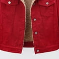 thumbnail image 3 of Aloohaidyvio Vestes pour Femmes Veste en Jean à Manches Courtes Polyvalente Châle Fin, 3 of 5