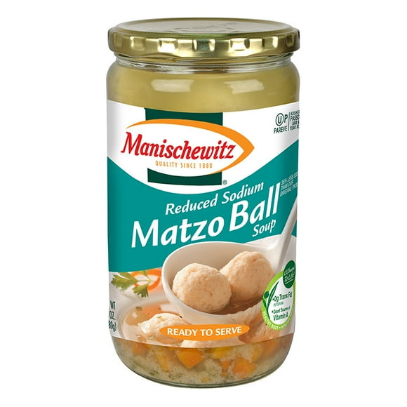 Soupe de Matzo au Sodium Réduite - 680g Tradition Réconfortante avec Choix Sains