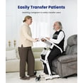 thumbnail image 3 of VOCIC Sit to Stand Lift with Wheels, Stand Assist Patient Transfer Device for Elderly Home Care, 3 of 12