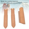 thumbnail image 4 of Horaire supérieur de boîte à lunch à la boîte à lunch vintage, Grip confortable Scratchproof Wearproproof 9.4L Boîte à lunch Boîtes en cuir PU pour la décoration, 4 of 7