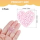 thumbnail image 3 of Uxcell 6-Pack Parches de Corazón de Strass para Planchar 2.5cm Rosa Claro Apliques Adhesivos Brillantes para DIY/Ropa/Zapatos/Bolsas, 3 of 7