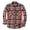 Red, variant on IWRICH Men's Plaid Button down Shirts Regular Fit Long Sleeve Tops Long Sleeve Casual Tees Yellow XL