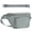 Grayish Green, variant on Fanny Pack for Women Men,Large Capacity Crossbody Waist Bag with Extension Belt, Water Resistant Belt Bag with Multi Pockets for Jogging,Running, Hiking, Dog Walking(Navy Blue)