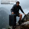 thumbnail image 4 of QinaQin Maletín rígido impermeable con espuma interior personalizable, diseño resistente a golpes, ideal para guardar cámara, dron, electrónicos y equipo delicado, 4 of 7