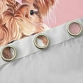 thumbnail image 4 of Feelyou Kawaii Bowknot Cow Black Out Curtains, Rustic Highland Cattle Curtains Pack of 2 (42x63 Each), Princess Ribbon Bedroom Curtains, Blackout Curtains Home Decor, 4 of 6