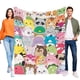 thumbnail image 1 of Squishmallow anti-pilling, suave, ligera, esponjosa y acogedora de lujo para hogar y cocina – Perfecta para niños y adultos,110X70cm, 1 of 6