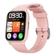 thumbnail image 2 of Nkmbld Smart Watch for Women Bluetooth Music Call Push Smartwatch Sports Bracelet, Large Screen and Exceptional Extended Battery Life, Pink, 2 of 8