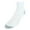 White with Grey, variant on CTM  Cotton Blend Ankle Socks (4 Pair Pack) (Men)