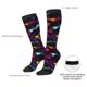 thumbnail image 4 of Fotbe Colorful Dragonflies Calcetas Divertidas Estampadas para Hombre y Mujer, Calcetas de Algodón hasta la Rodilla para Caminar, Correr, Enfermería y Embarazo, 4 of 6