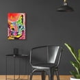 thumbnail image 6 of Epic Art 'TiltCat Love' by Dean Russo, Acrylic Glass Wall Art, 16"x24", 6 of 8
