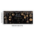 thumbnail image 2 of Personality Christmas Santa Garage Banner, 2 of 3