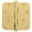Brass, variant on Baldwin 1140003I 0.625 in. Radius Corner Hinge, Polished Brass