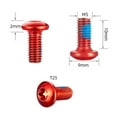 thumbnail image 4 of 12pcs/Boxed M5x10mm Mtb Bike Disc Brake Rotor Bolts T25 Torx Rotor Screws, 4 of 11