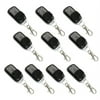 ALEKO 10LM124 Remote Control for Gate Opener 4-Channel Remote Transmitter, Lot of 10