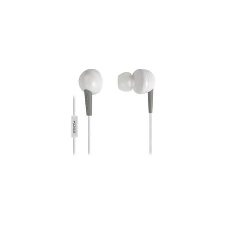 UPC: 0021299187197 | KOSS White KEB6IW 3.5mm Connector Earbud In Ear Bud