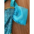 thumbnail image 5 of Baby Girl Princess Romper Dress Jasmine Sequins Halter Bodysuit Dress Infant Halloween Dress Up Cosplay Party Outfit, 5 of 7