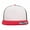 Black/White/Red, variant on Flexfit By Yupoong Foam Trucker Cap With White Front