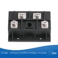 thumbnail image 1 of 1pc 200A 1600V High Power Single Phase Diode Rectifier Bridge Module 4 Terminals, 1 of 14