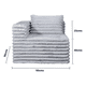 thumbnail image 4 of Sillón en Caja Modular Esquinero Gris, 4 of 6